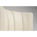 Set of 2 Hatfield counter stool - Cream faux leather -view5