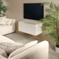 Inga White Floating Sideboard-view2