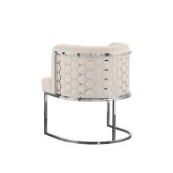 alveare tub chair silver