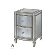 Antoinette adjustable radiator cover mirrored | my furniture