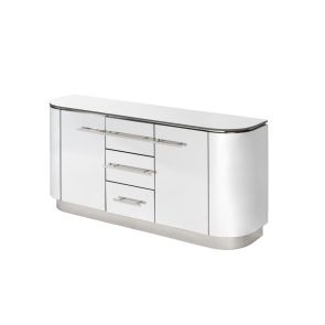 Anastasia Sideboard with Chrome Details