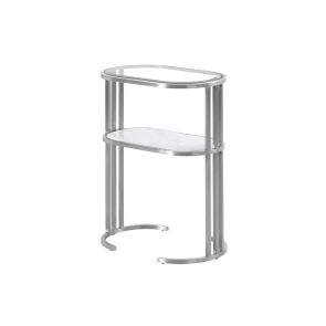 Aria Side Table Silver