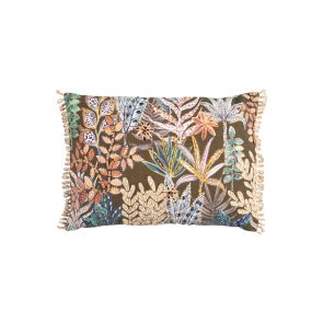 Bali Embroidered Rectangular Cushion