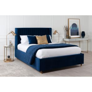 (ID:37245) Baxter Storage Bed -B11 - King size- Royal Blue