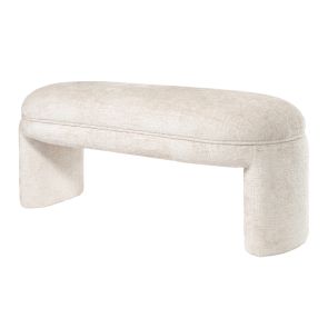 Bolo Bench – Light Taupe Chenille