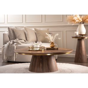 (ID:37153) Brewster Coffee Table - LV-15 - Walnut