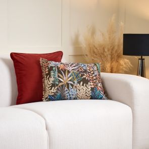 Bali Embroidered Rectangular Cushion