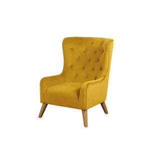 Dorchester Lounge Armchair, Mustard Yellow