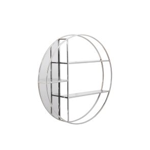 (ID:37253) Elise - QL-18 - Mirror Wall Shelf - Polished Stainless Steel