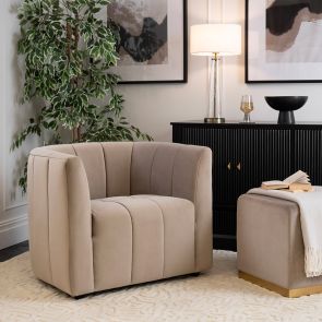 Essen Armchair – Taupe