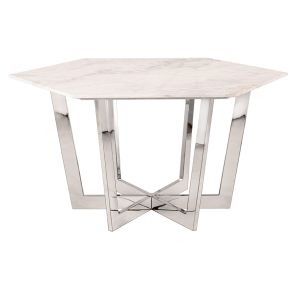 Kronos Chrome Dining Table 