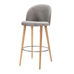 Lily Bar stool Grey