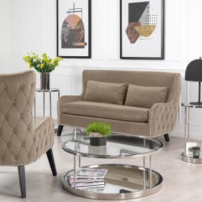 Margonia Two Seat Sofa - Taupe