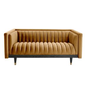 Metz Two Seat Sofa - Camel