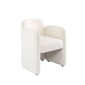 Munich Dining Chair – Ivory Chenille