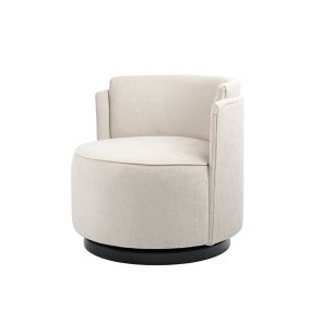 Odeon Swivel Chair - Parchment