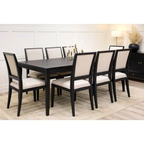 Oriel Dining Table and 8 Oriel Dining Chairs 