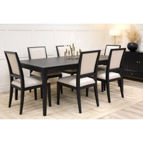 Oriel Dining Table and 6 Oriel Dining Chairs 