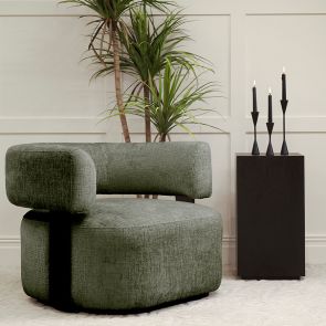 Pax Accent Chair - Forest Green
