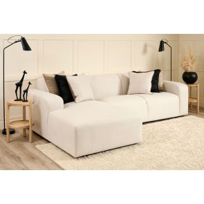 Pebble Left Hand Corner Sofa – Calico 