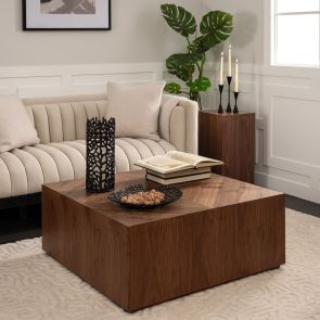 Set of 2 Renato Side tables and Coffee table  Walnut
