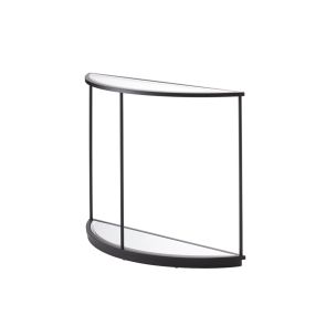 Rippon Black Curved Console Table