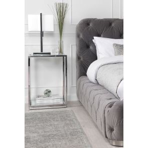 Rippon Silver Square Side Table