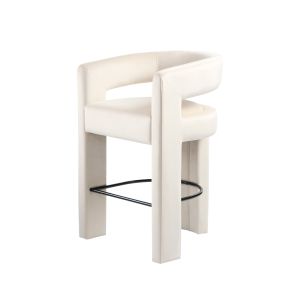 Santini Counter Stool  - Chalk