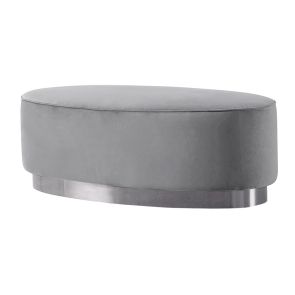 Selini Footstool – Dove Grey