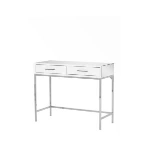 Trio White Console Table