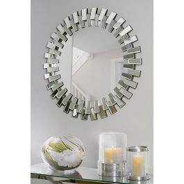 My Furniture / Cog MirrorSculptural Mirror / Art Deco Mirror