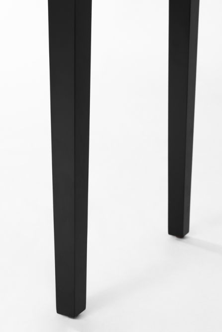 Heidi Black Console Table Brass/Silver