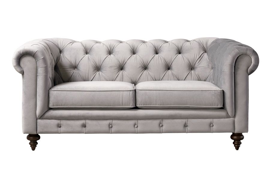 My-furniture/Monty Two Seat Sofa – Dove Grey