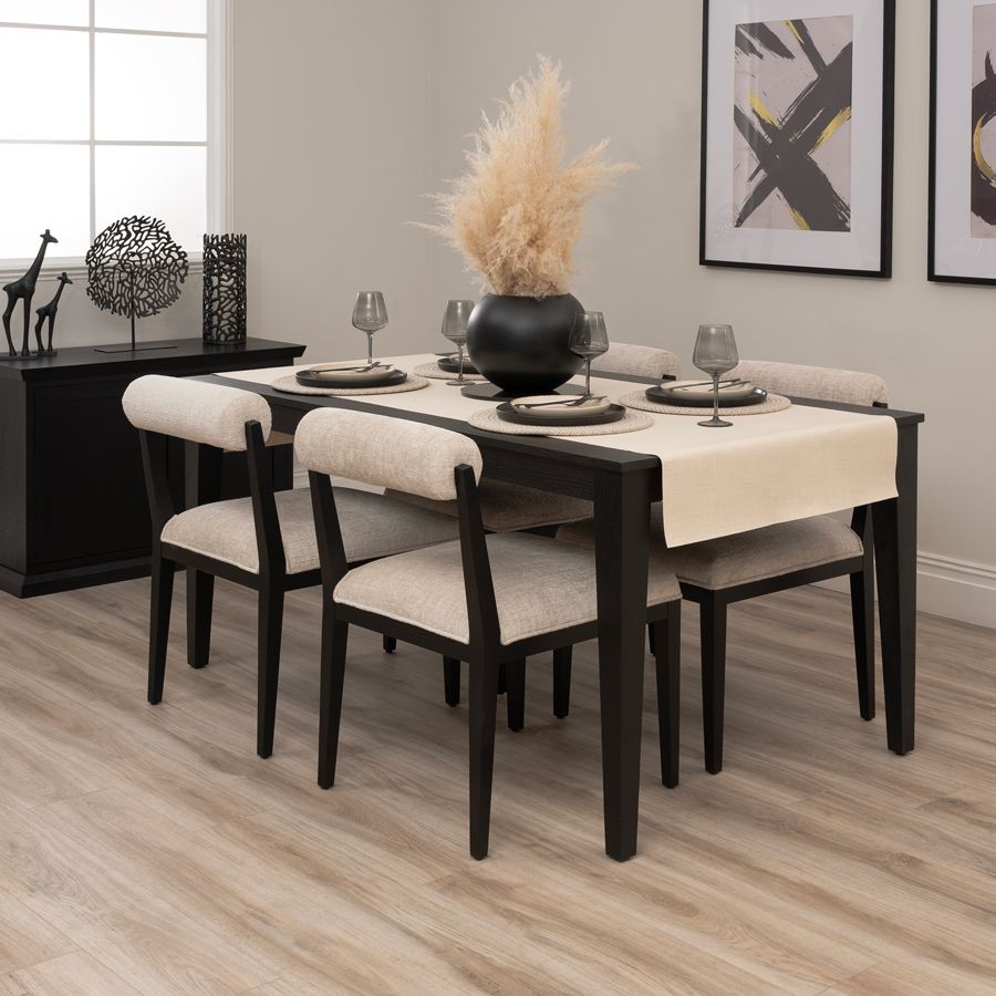 Blake dining table and princess chairs sale