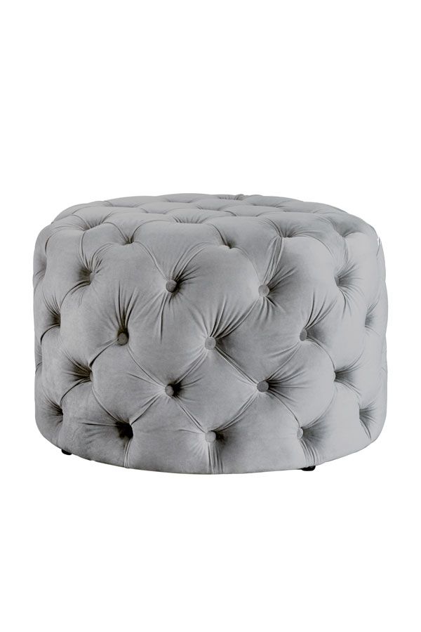 Nevia Ottoman - Dove Grey   Ottoman   My Furniture